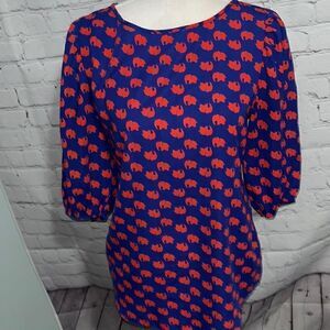 Everly elephant Blouse - S